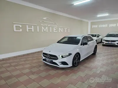 Gebraucht Mercedes A180 Premium 116 PS (85 kW) 2019 Weiß Limousine