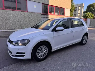 Usata VW Golf VII 84 CV (61 kW) 2013 Bianco Berlina
