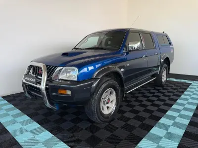Usata Mitsubishi L200 Top 116 CV (85 kW) 2003 Blu Pick-up