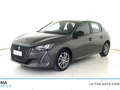 Usata Peugeot 208 Active 102 CV (75 kW) 2022 Grigio platinum Utilitaria