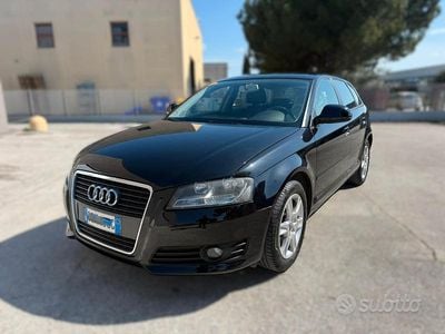 Usata Audi A3 104 CV (76 kW) 2010 Nero Utilitaria