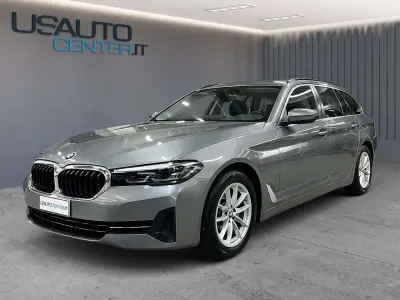 Usata BMW 518 150 CV (110 kW) 2022 Grigio Station wagon