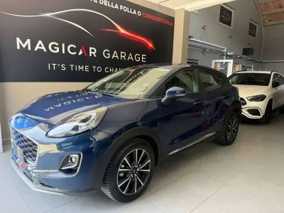 Begagnad Ford Puma Titanium 125 HK (91 kW) 2023 Blå SUV