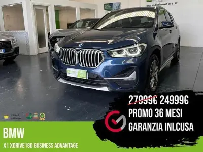 Usata BMW X1 Advantage 150 CV (110 kW) 2020 Blu SUV