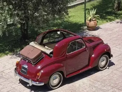 Usata Fiat Topolino 1950 Rosso Utilitaria
