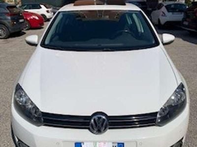 Usata VW Golf VI Highline 120 CV (88 kW) 2010 Bianco Utilitaria