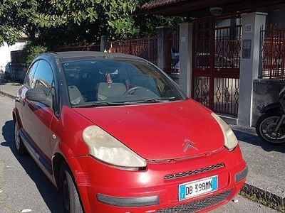 Usata Citroën C3 Pluriel 70 CV (51 kW) 2006 Rosso Cabrio