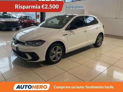 Usata VW Polo R-line 95 CV (69 kW) 2023 Bianco Utilitaria