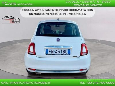 Usata Fiat 500 69 CV (50 kW) 2018 Bianco Berlina