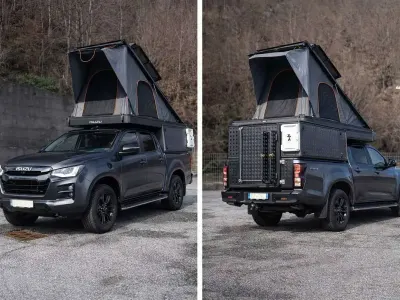Usata Isuzu D-Max 163 CV (119 kW) 2021 Grigio Pick-up