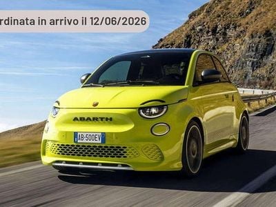 Nuova Abarth 500e 47 kW (64 CV) 2025 Argento Utilitaria