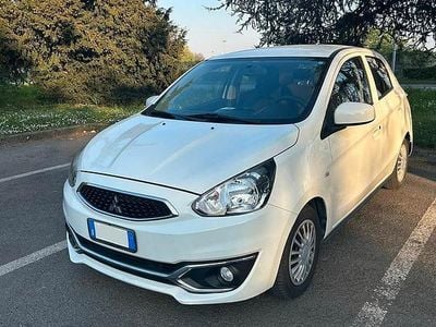 Usata Mitsubishi Space Star Invite 71 CV (52 kW) 2019 Bianco Utilitaria