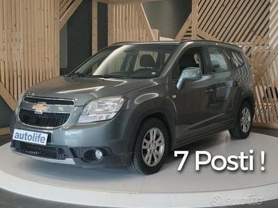 Usata Chevrolet Orlando LT 130 CV (95 kW) 2011 Grigio Monovolume