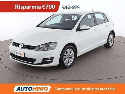 Usata VW Golf VII Business 110 CV (80 kW) 2017 Bianco Berlina