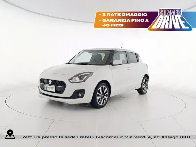 Usata Suzuki Swift 111 CV (81 kW) 2019 Bianco Utilitaria