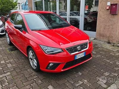 Usata Seat Ibiza FR 110 CV (80 kW) 2021 Rosso Utilitaria