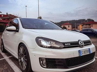 Bianco Usata 2011 VW Golf VI GTD Utilitaria | 7450 € (Buon prezzo)