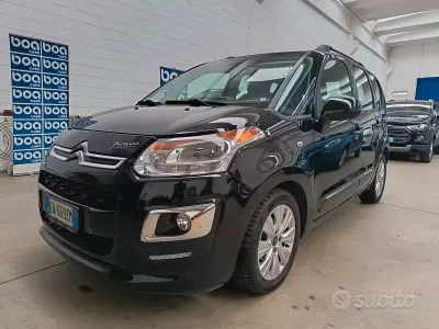 Usata Citroën C3 Picasso Exclusive 92 CV (67 kW) 2014 Nero Monovolume