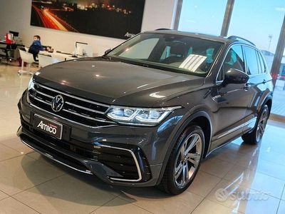 Begagnad VW Tiguan R-line 150 HK (110 kW) 2021 Grå SUV