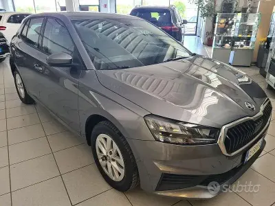Usata Skoda Fabia Ambition 80 CV (58 kW) 2022 Grigio Utilitaria