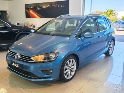 Usata VW Golf Sportsvan Executive 150 CV (110 kW) 2015 Blu/azzurro Monovolume