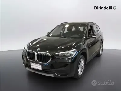 Usata BMW X1 Advantage 136 CV (100 kW) 2021 Black pastello SUV