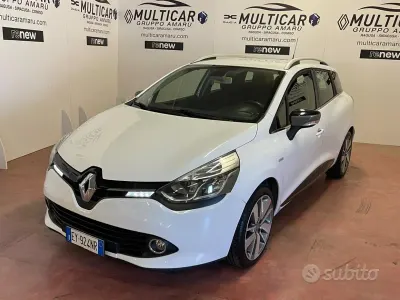 Usata Renault Clio 90 CV (66 kW) 2015 Bianco Station wagon