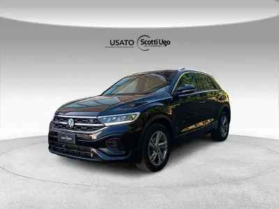Usata VW T-Roc R-line 150 CV (110 kW) 2023 Nero SUV