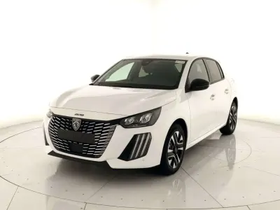 Nuova Peugeot 208 Allure 136 CV (100 kW) 2025 Bianco banchisa Utilitaria
