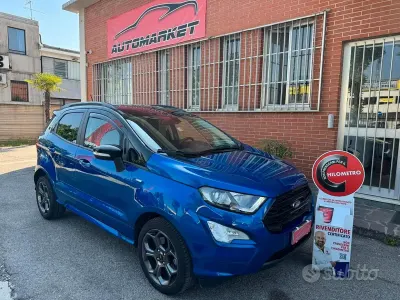 Usata Ford Ecosport ST-Line 125 CV (91 kW) 2019 Blu SUV
