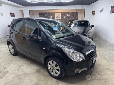 Usata Opel Agila Enjoy 65 CV (47 kW) 2009 Nero Utilitaria