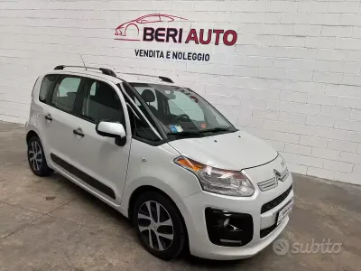 Usata Citroën C3 Picasso Exclusive 92 CV (67 kW) 2013 Bianco Monovolume