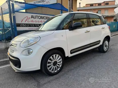 Usata Fiat 500L Lounge 84 CV (61 kW) 2014 Bianco pastello Monovolume