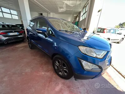 Usata Ford Ecosport 99 CV (72 kW) 2019 Blu SUV