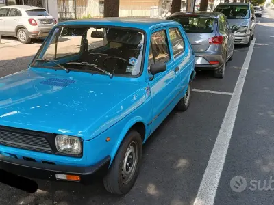 Usata Fiat 127 45 CV (33 kW) 1980 Blu Utilitaria