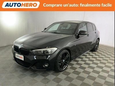 Usata BMW 116 M Sport 116 CV (85 kW) 2019 Nero Utilitaria