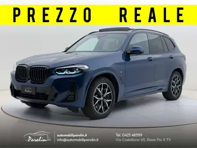Usata BMW X3 M Sport 286 CV (210 kW) 2022 Phytonic blue SUV