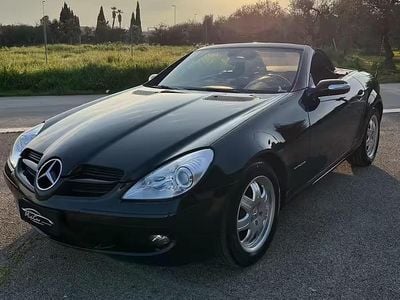 Usata Mercedes SLK200 163 CV (119 kW) 2005 Nero Cabrio