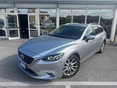 Usata Mazda 6 Evolve 150 CV (110 kW) 2016 Blu Station wagon