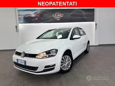 Second-hand VW Golf VII Sound 90 CP (66 kW) 2014 Alb Berlinǎ