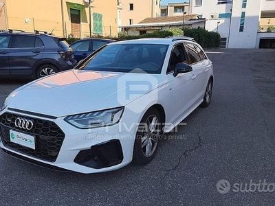 Usata Audi A4 Design 190 CV (139 kW) 2021 Bianco Berlina