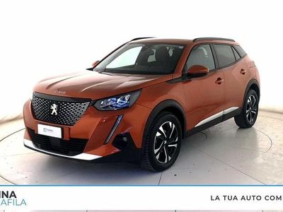 Usata Peugeot 2008 Allure 130 CV (95 kW) 2021 Arancione SUV