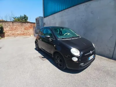 Usata Fiat 500 75 CV (55 kW) 2009 Nero Cabrio