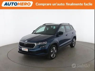 Brugt Skoda Karoq 150 HK (110 kW) 2022 Blå SUV