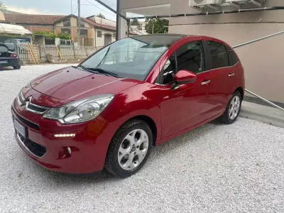 Usata Citroën C3 Exclusive 75 CV (55 kW) 2015 Rosso Berlina