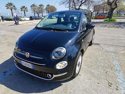 Usata Fiat 500 Lounge 69 CV (50 kW) 2016 Nero Berlina