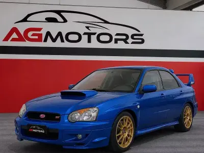 Usado Subaru Impreza 265 CV (194 kW) 2003 Azul Berlina