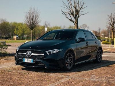 Usata Mercedes A180 Premium 116 CV (85 kW) 2019 Nero Berlina