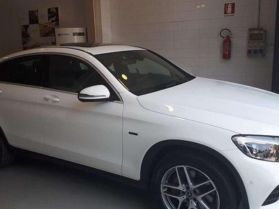 Usata Mercedes GLC350 211 CV (155 kW) 2018 Bianco Coupé