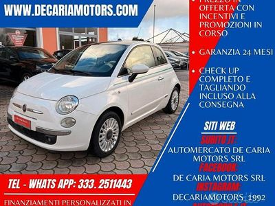 Usata Fiat 500 Lounge 70 CV (51 kW) 2010 Bianco Berlina